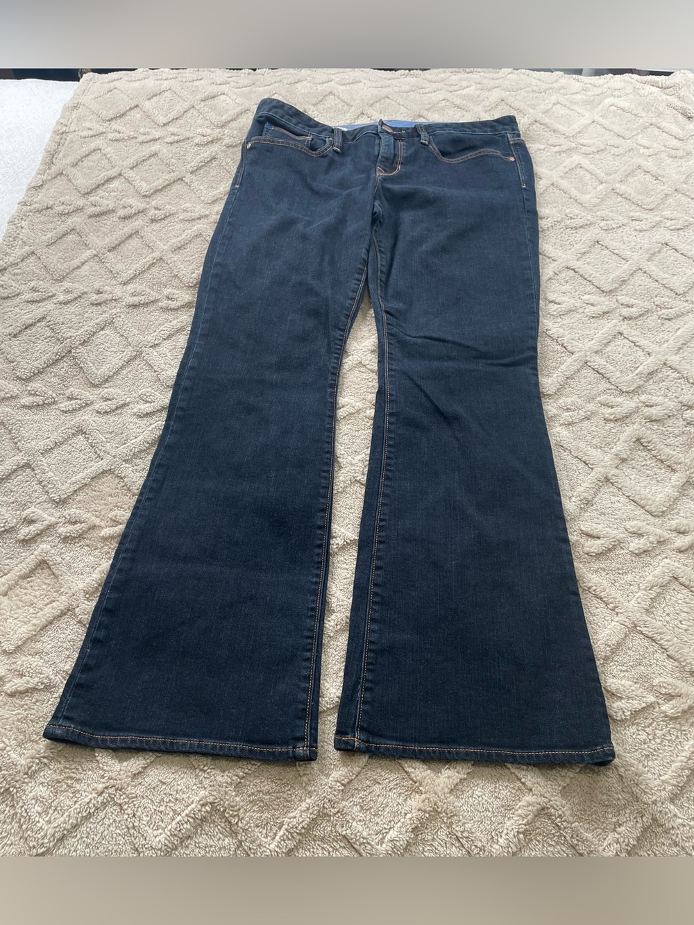 Gap 1969   Dark Blue Women's Jeans - Classic Boot Cut. Sz. 12 R * Curvy